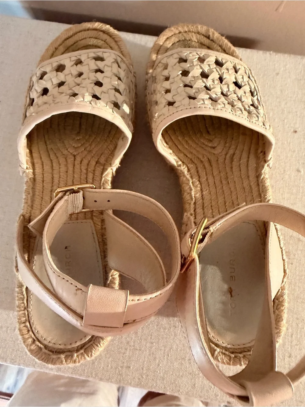 Tory Burch adjustable signs